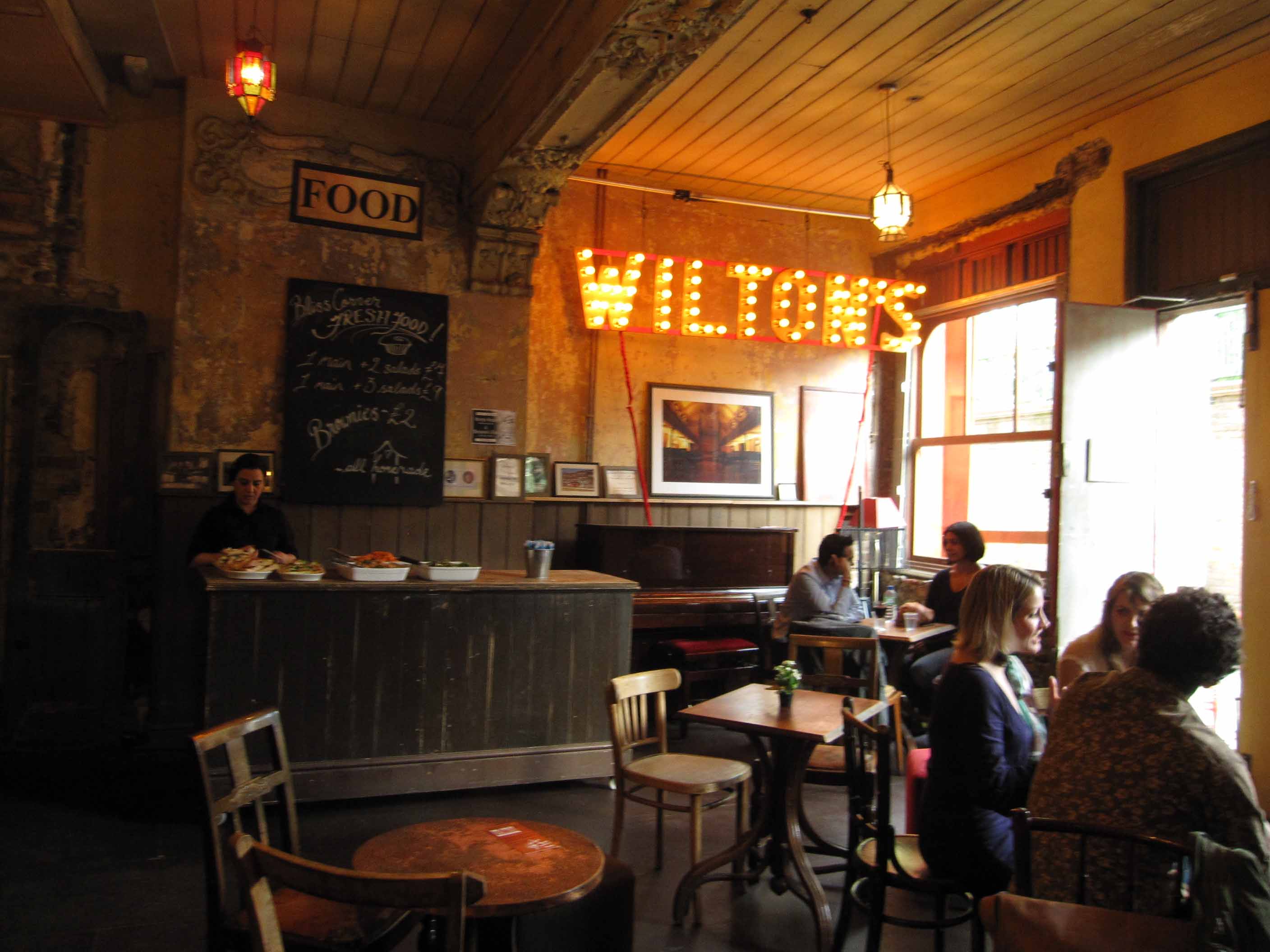 Wilton's music hall bar